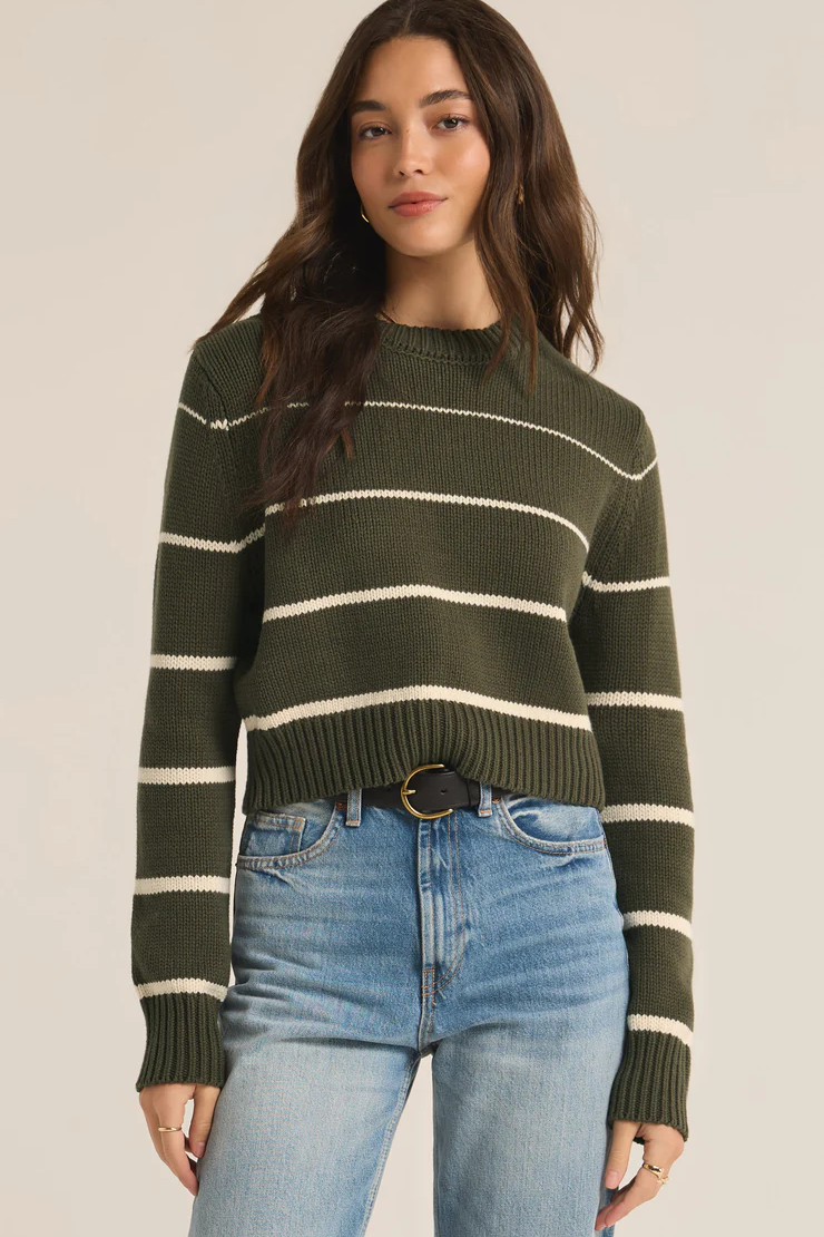 MILAN SWEATER  GREEN