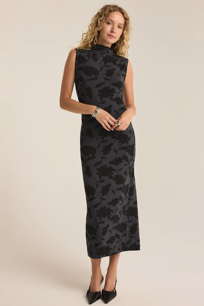 Tatum Shadow Midi Dress – GFL BOUTIQUE
