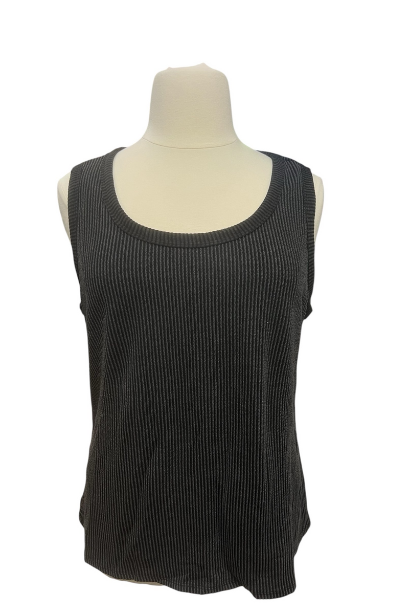 Plus Size Ribbed Tank – GFL BOUTIQUE